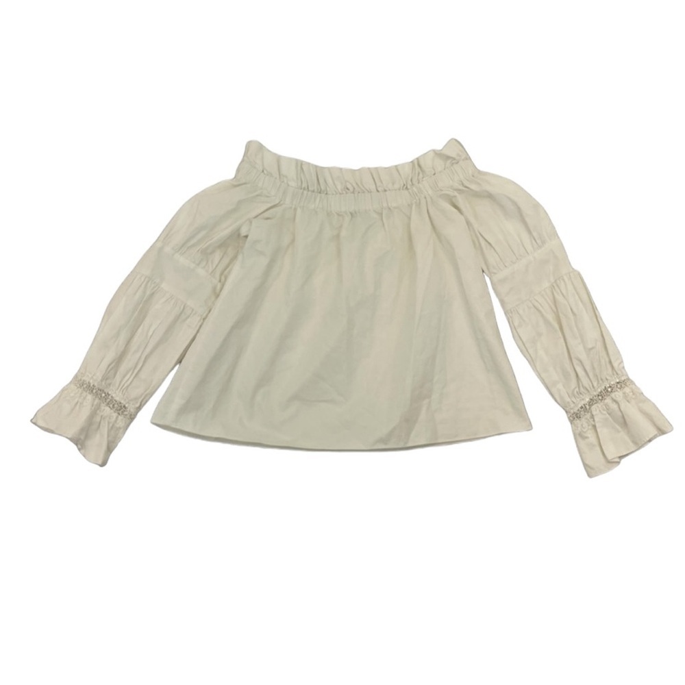 Alexis Ruffle Top XS White - Picture 10 of 15